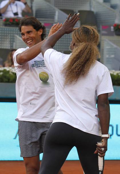 Rafa Nadal e Serena Williams (Lapresse)